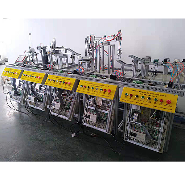 模块化MPS柔性仿真生产线控制实训台(图1) 模型块化MPS柔性拟真生产线控制实训台,ABS电控原理设计实训台